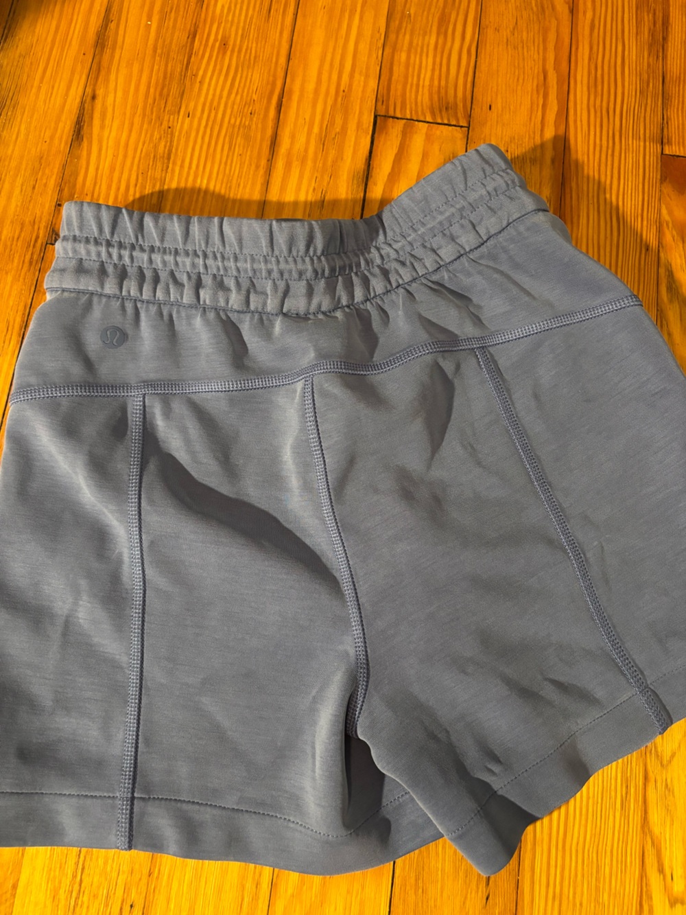 lululemon Blue Gray Athletic Shorts